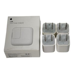 Apple USB 12W Power Adapter Set of 5